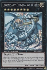 Legendary Dragon of White (51) (WSUP) - YuGiOh Single