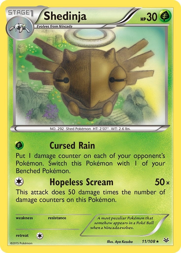 Image for Shedinja (11/108) (XY - Roaring Skies) - Pokemon