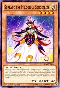 Soprano the Melodious Songstress (10) (CROS) - YuGiOh Single