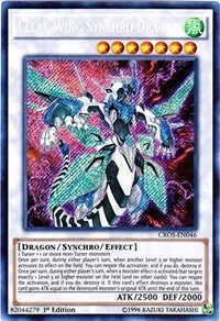 Clear Wing Synchro Dragon (46) (CROS) - YuGiOh Single