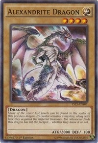 Alexandrite Dragon (1501) (YS15-ENF) - YuGiOh Single