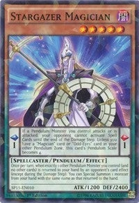 Stargazer Magician (Shatterfoil) (15010) (SP15) - YuGiOh Single