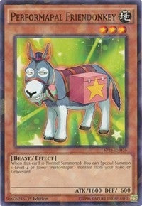 Performapal Friendonkey (Shatterfoil) (15026) (SP15) - YuGiOh Single