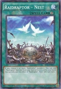 Raidraptor - Nest (Shatterfoil) (15045) (SP15) - YuGiOh Single