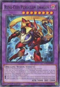 Rune-Eyes Pendulum Dragon (Shatterfoil) (15032) (SP15) - YuGiOh Single