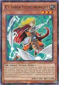 XX-Saber Fulhelmknight (Shatterfoil) (15005) (SP15) - YuGiOh Single