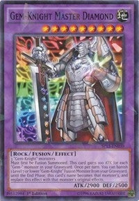 Gem-Knight Master Diamond (Shatterfoil) (15030) (SP15) - YuGiOh Single