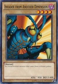 Invader from Another Dimension (7014) (AP07) - YuGiOh Single