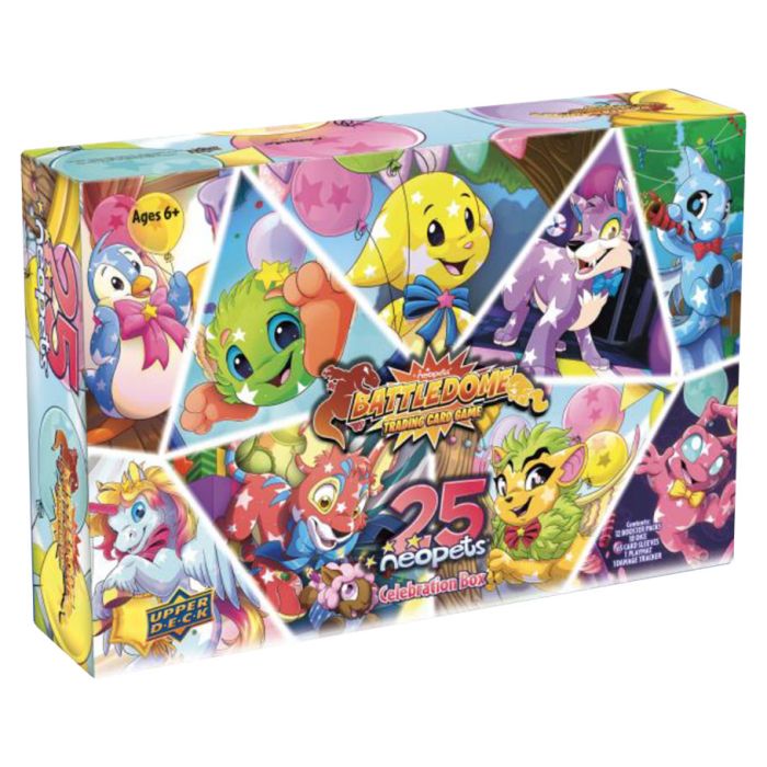 Neopets Battledome TCG: 25th Anniversary Booster Display