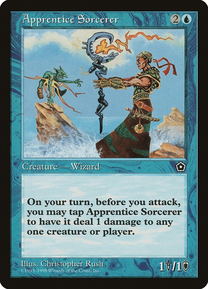 Apprentice Sorcerer [P02] - MTG Single