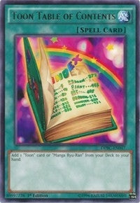 Toon Table of Contents (47) (DPBC) - YuGiOh Single