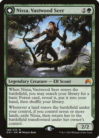 Nissa Vastwood Seer (189) [ORI] - MTG Single