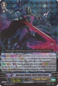 Supremacy Dragon Claret Sword Dragon (SP) (302) [G-BT03] - Cardfight Vanguard Single