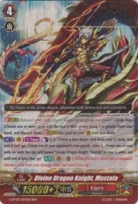 Divine Dragon Knight Mustafa (3007) [G-BT03] - Cardfight Vanguard Single