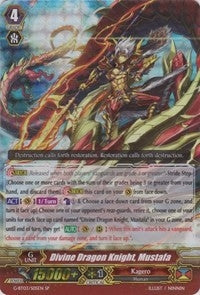 Divine Dragon Knight Mustafa (SP) (305) [G-BT03] - Cardfight Vanguard Single