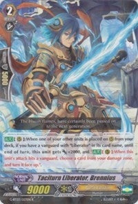 Taciturn Liberator Brennius (3027) [G-BT03] - Cardfight Vanguard Single