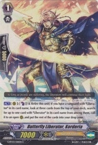 Butterfly Liberator Korderia (3061) [G-BT03] - Cardfight Vanguard Single