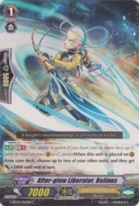 After-glow Liberator Belinus (3062) [G-BT03] - Cardfight Vanguard Single