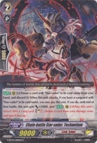 Chain-battle Star-vader Technetium (3084) [G-BT03] - Cardfight Vanguard Single