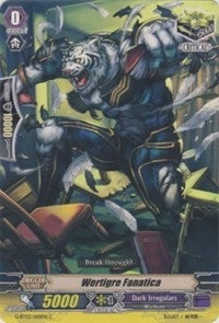 Wertigre Fanatica (3100) [G-BT03] - Cardfight Vanguard Single