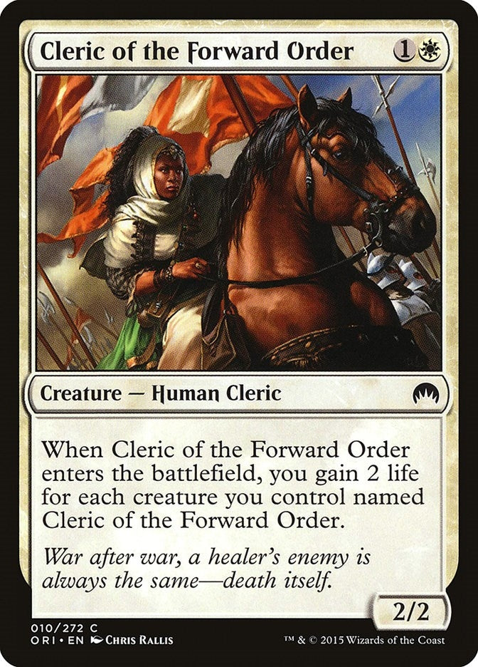 Cleric of the Forward Order (10) [ORI] - MTG Single