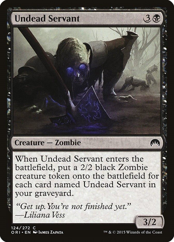 Undead Servant (124) [ORI] - MTG Single