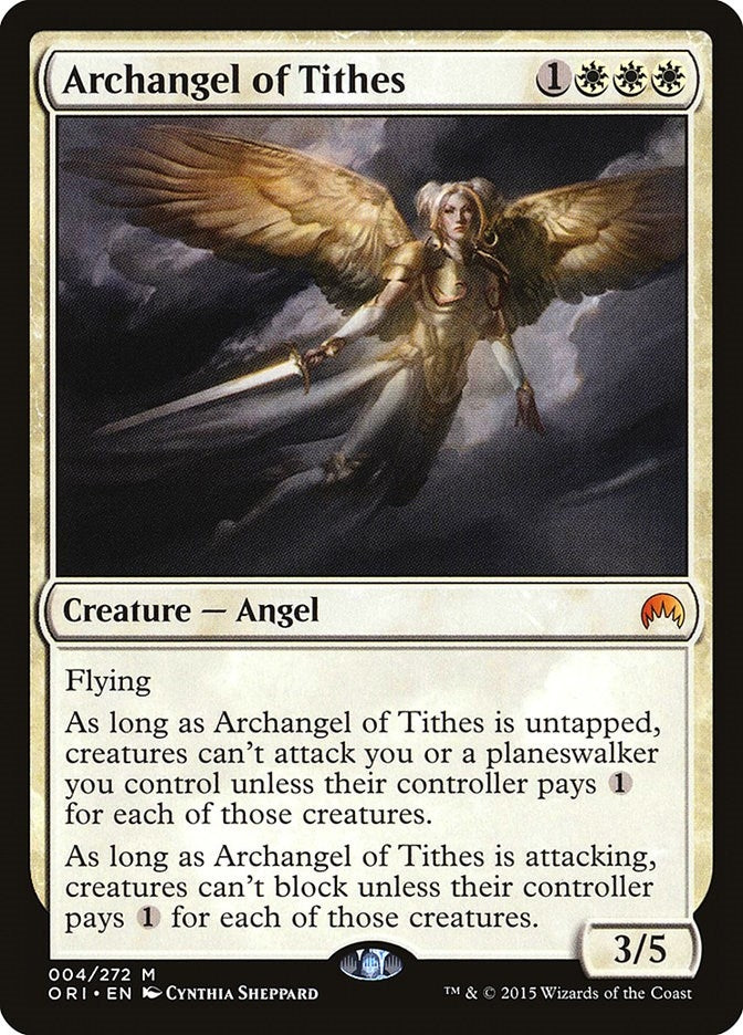 Archangel of Tithes (4) [ORI] - MTG Single