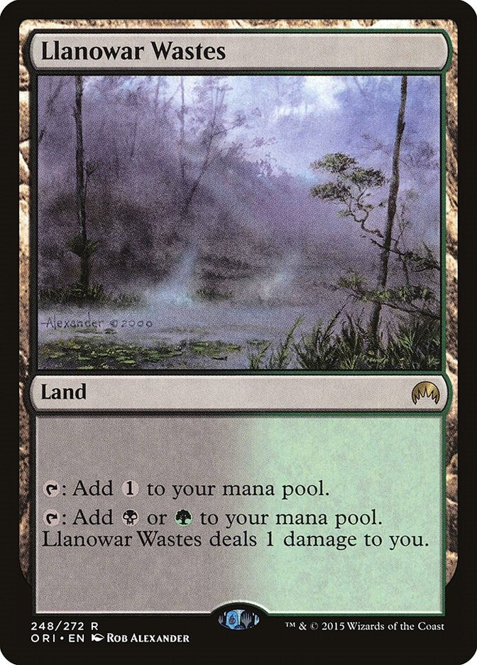 Llanowar Wastes (248) [ORI] - MTG Single