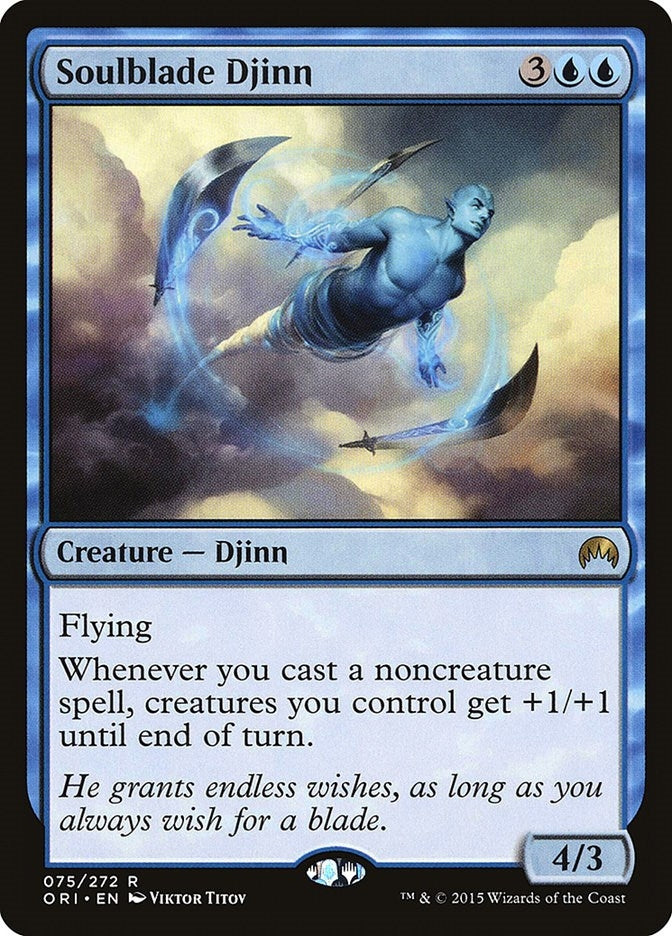 Soulblade Djinn (75) [ORI] - MTG Single
