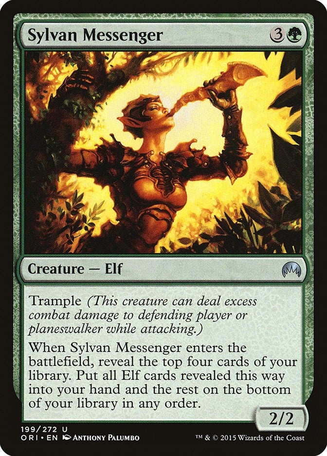 Sylvan Messenger (199) [ORI] - MTG Single