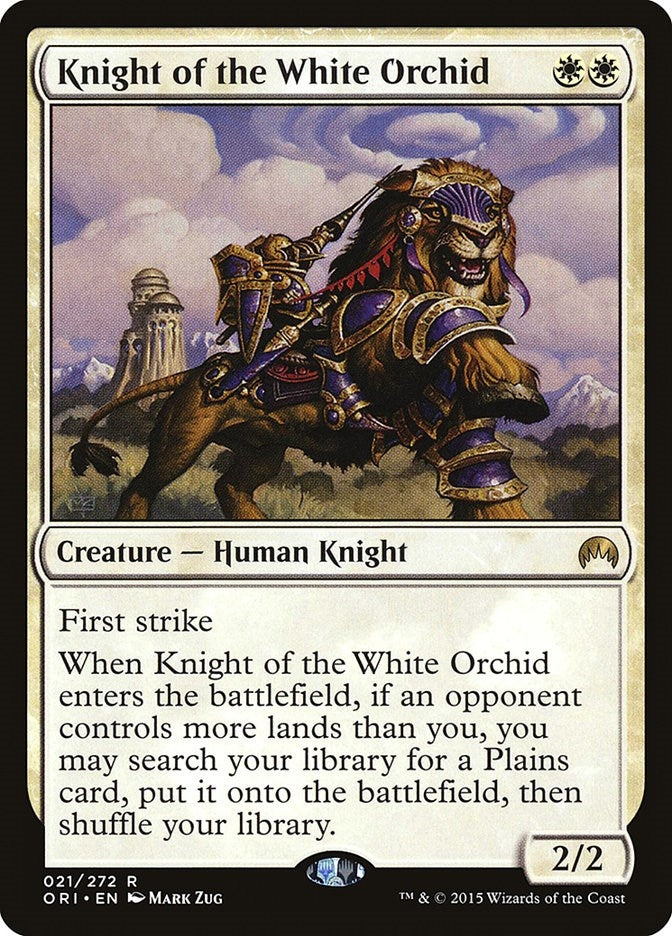 Knight of the White Orchid (21) [ORI] - MTG Single