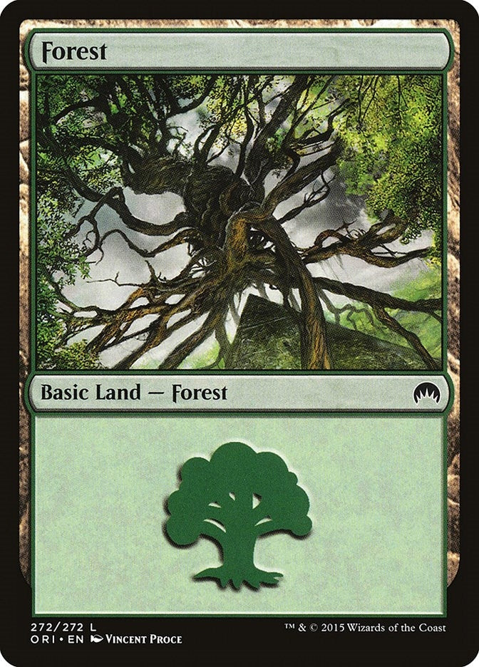 Forest (272) (272) [ORI] - MTG Single
