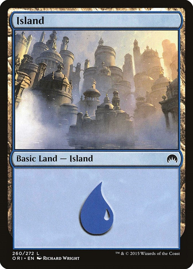 Island (260) (260) [ORI] - MTG Single