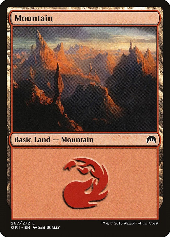 Mountain (267) (267) [ORI] - MTG Single