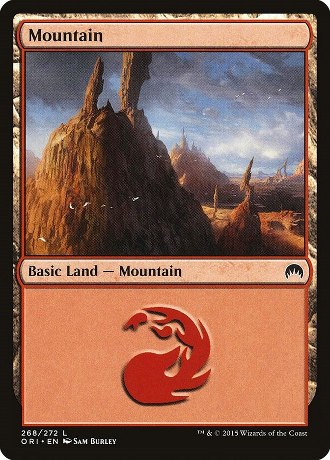 Mountain (268) (268) [ORI] - MTG Single