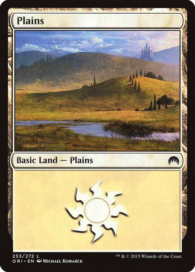 Plains (253) (253) [ORI] - MTG Single