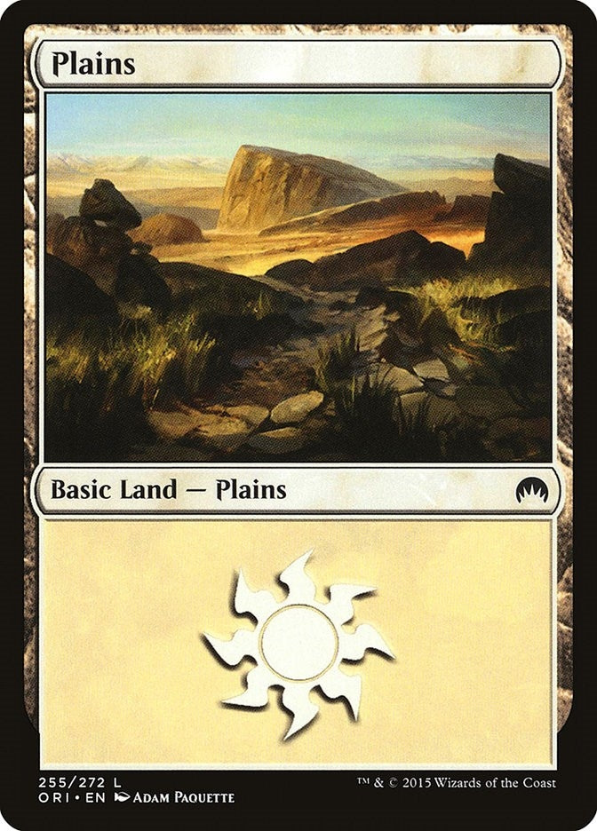 Plains (255) (255) [ORI] - MTG Single