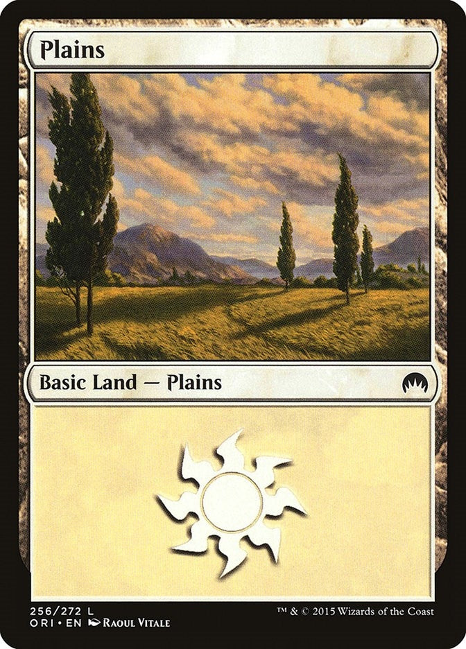 Plains (256) (256) [ORI] - MTG Single