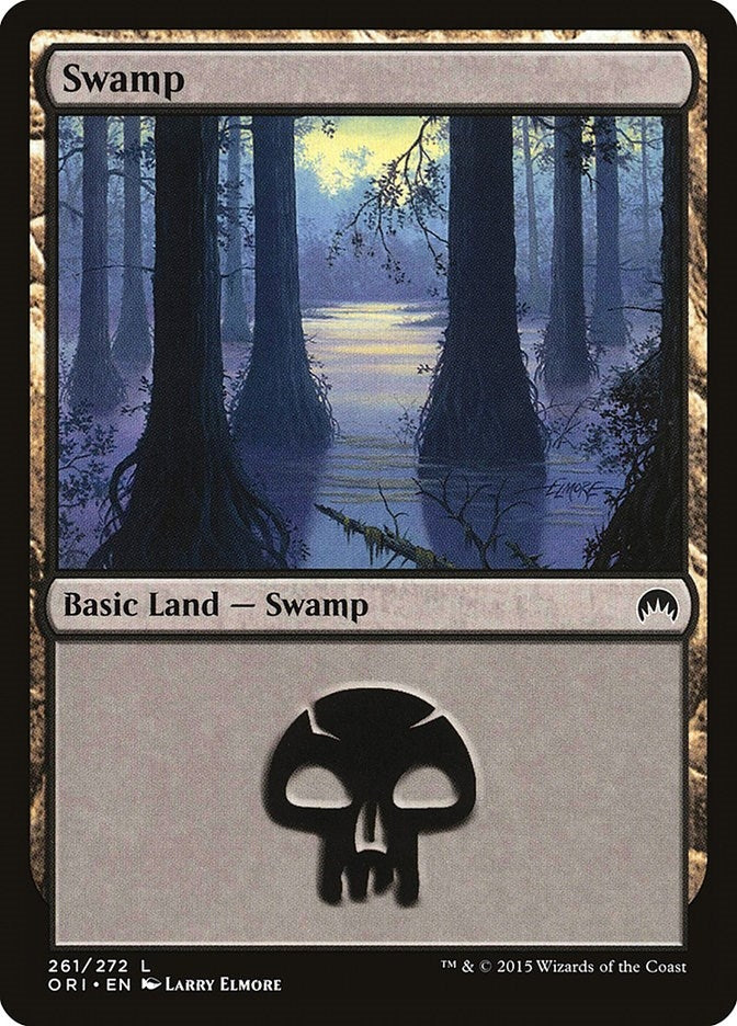 Swamp (261) (261) [ORI] - MTG Single