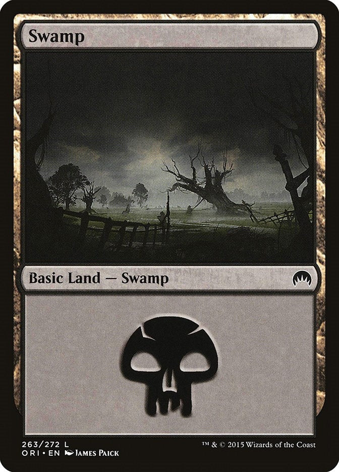 Swamp (263) (263) [ORI] - MTG Single