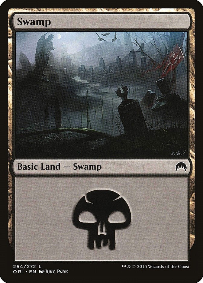 Swamp (264) (264) [ORI] - MTG Single