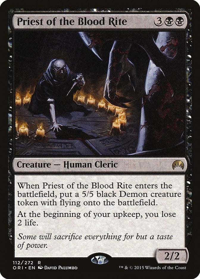 Priest of the Blood Rite (112) [ORI] - MTG Single