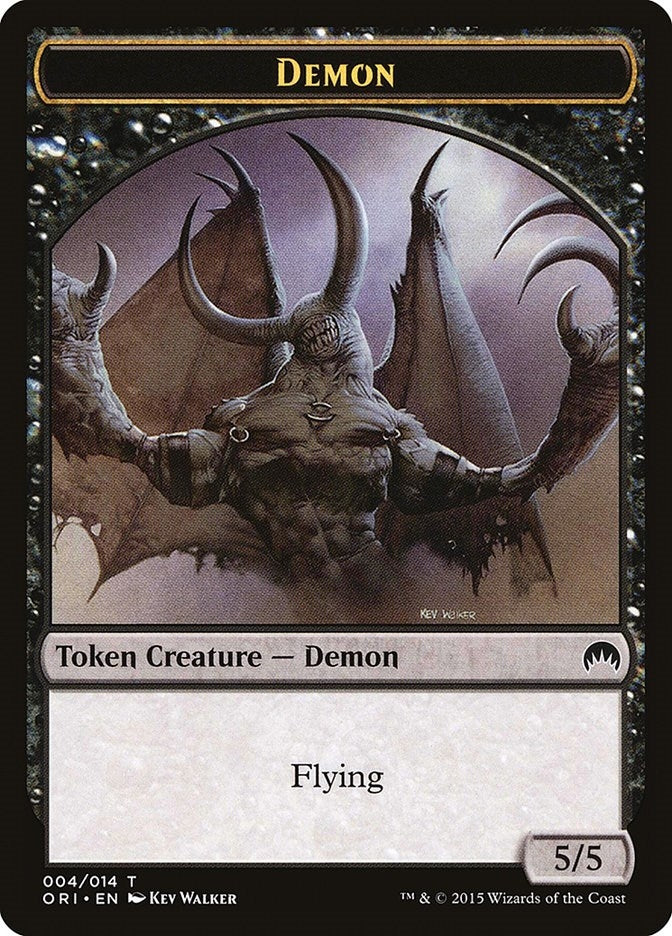 Demon Token (0) [ORI] - MTG Single