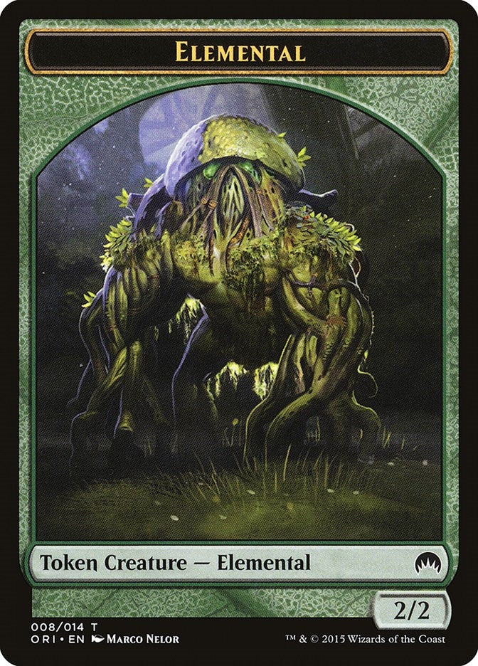 Elemental Token (0) [ORI] - MTG Single