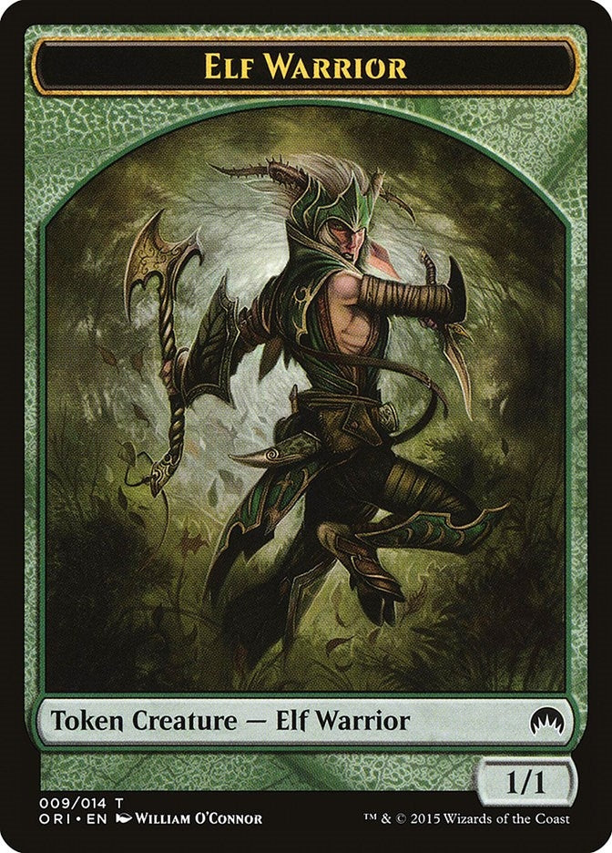 Elf Warrior Token (0) [ORI] - MTG Single