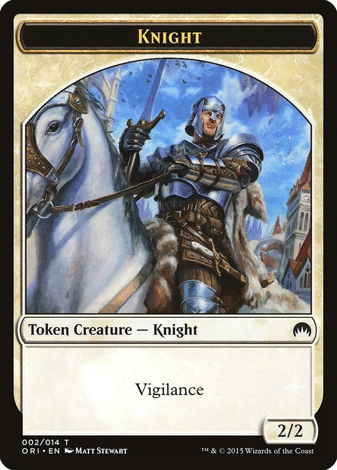 Knight Token (0) [ORI] - MTG Single