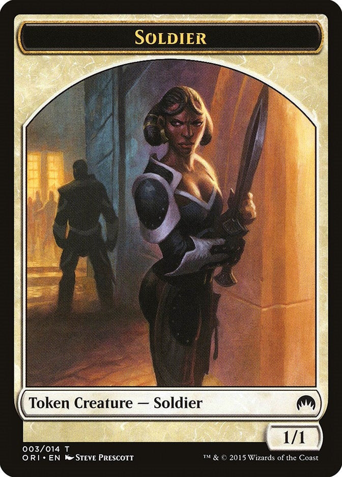 Soldier Token (0) [ORI] - MTG Single