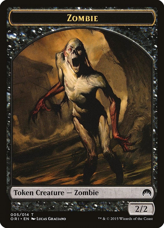 Zombie Token (0) [ORI] - MTG Single