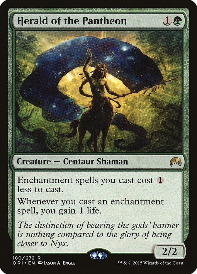 Herald of the Pantheon (180) [ORI] - MTG Single