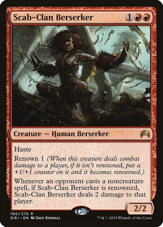 Scab-Clan Berserker (160) [ORI] - MTG Single